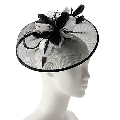 Bellisima Two Tone Crinoline Fascinator Headband