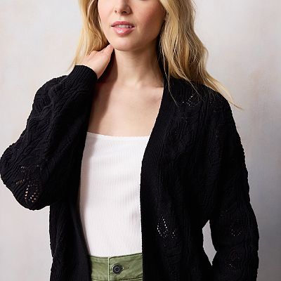 Women s LC Lauren Conrad Open Front Cardigan