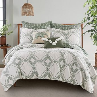 Levtex Home Kemala Sage Quilt Set with Shams