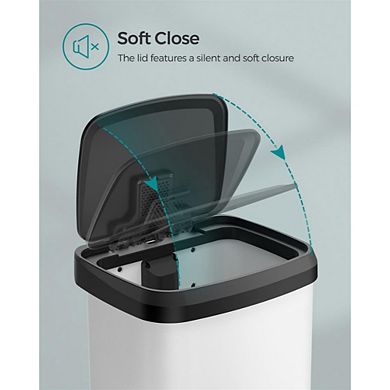 13-gallon Stainless Steel Trash Can