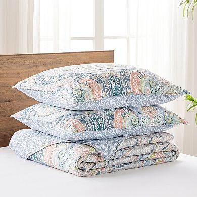 Levtex Home Nadita Sage Quilt Set with Shams