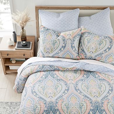 Levtex Home Nadita Sage Quilt Set with Shams