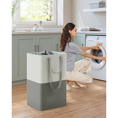 Laundry Basket With 2 Compartments