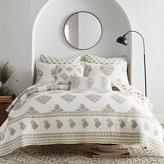 Levtex Home Kamira Ochre Quilt Set with Shams