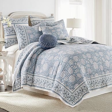Levtex Home Adare Blue Quilt Set with Shams