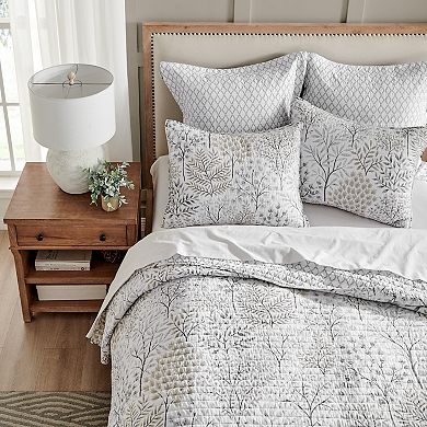 Levtex Home English Forest Natural Quilt Set with Shams