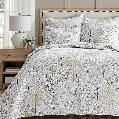 Levtex Home English Forest Natural Quilt Set with Shams