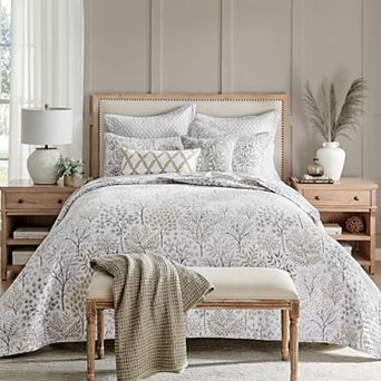 Levtex Home English Forest Natural Quilt Set with Shams