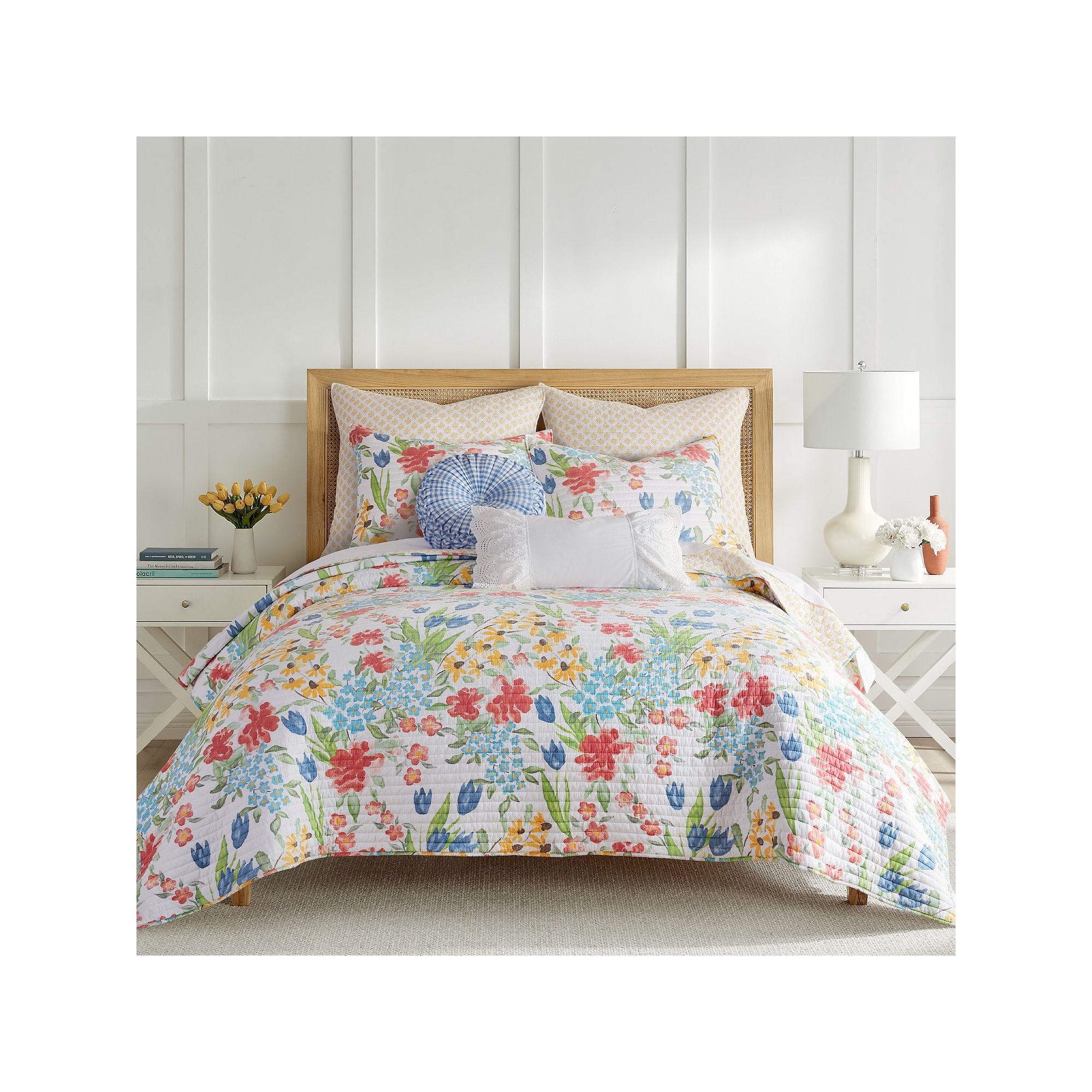 Levtex Home Radella Quilt Set with Shams, Multi
