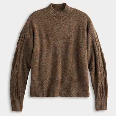 Women's LC Lauren Conrad Mockneck Pullover Sweater