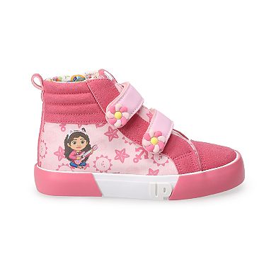 Gabby's Dollhouse Little Girls High Top Sneakers