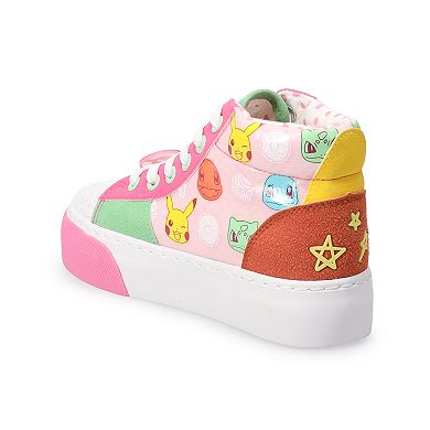 Nintendo Pokémon Little Girls High Top Sneakers