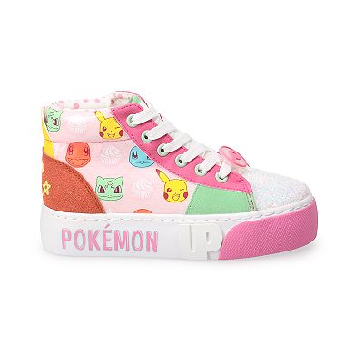 Nintendo Pokémon Little Girls High Top Sneakers