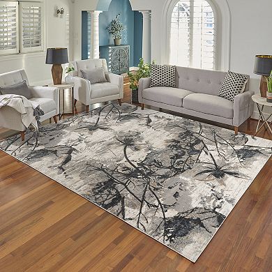 Gertmenian Quattro Scalia Gray Rug