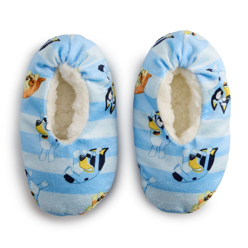 Bluey Play Time Snuggle Toe Toddler Slippers