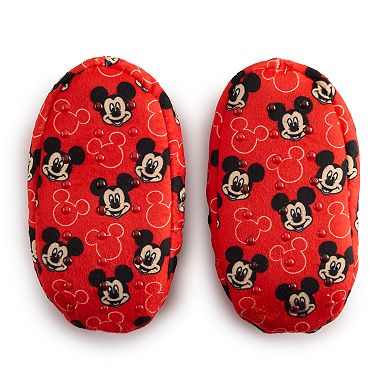 Disney's Mickey Mouse Classic Snuggle Toe Toddler Slippers