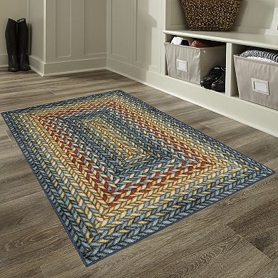 Maples Rugs Arlo Washable Throw Rug, Area Rug or Runner