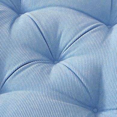 Aeropostale Light Blue Corduroy Floor Cushion