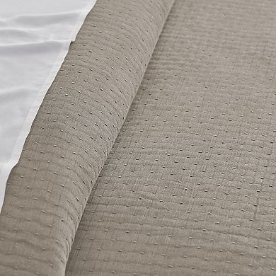 Levtex Home Reede Muslin Cream Duvet Cover Set with Shams