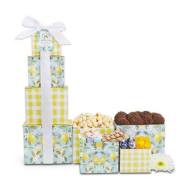 Alder Creek Gift Baskets Sweet Floral Tower