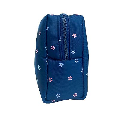 Life is Good Ditzy Floral Cosmetic Bag