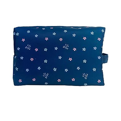 Life is Good Ditzy Floral Cosmetic Bag