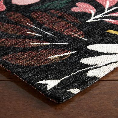 Town & Country Luxe Livie Floral Drip Everwash Rug