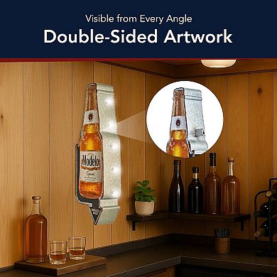 American Art Décor Modelo Especial Cerveza LED Marquee Wall Sign