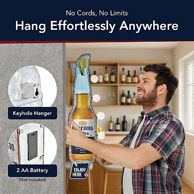 American Art Décor Corona Extra Cerveza LED Marquee Wall Sign