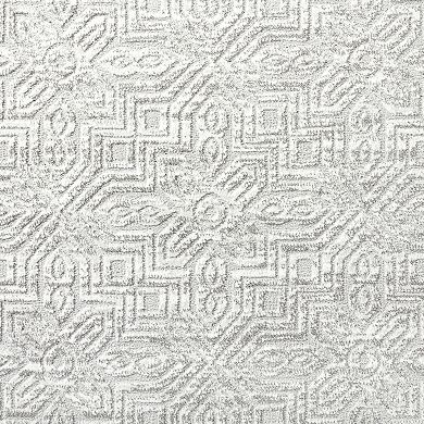 Town and Country Luxe Maya Medallion Tile Neutral Indoor Runner Area Rug