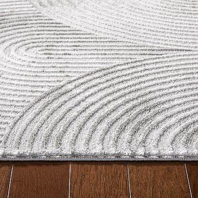 Town & Country Luxe Maya Soft Arches Neutral Indoor Runner Area Rug
