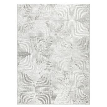 Town & Country Luxe Maya Soft Arches Neutral Indoor Runner Area Rug