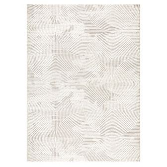 Town & Country Luxe Maya Soft Arches Neutral Indoor Runner Area Rug