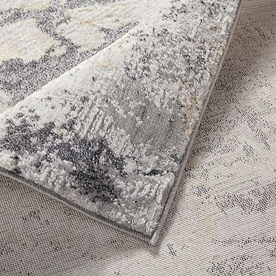 Town & Country Luxe Opaline Bold Marble Runner Area Rug