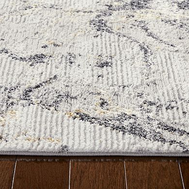 Town and Country Luxe Opaline Bold Marble Runner Area Rug