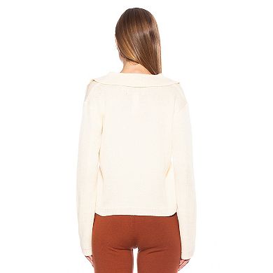 Women's ALEXIA ADMOR Evander Retro Collar Oversized Ruby Shirt