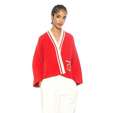 Women's ALEXIA ADMOR Gabbi Nautical Stripe Knit Short Jacket
