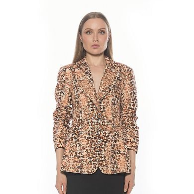 Women's ALEXIA ADMOR Tau Blazer With Scrunched Sleeve Detail