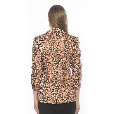 Women's ALEXIA ADMOR Tau Blazer With Scrunched Sleeve Detail