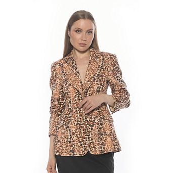 Women's ALEXIA ADMOR Tau Scrunched Sleeve Blazer