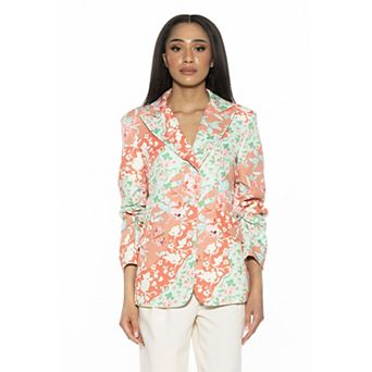 Women's ALEXIA ADMOR Tau Scrunched Sleeve Blazer