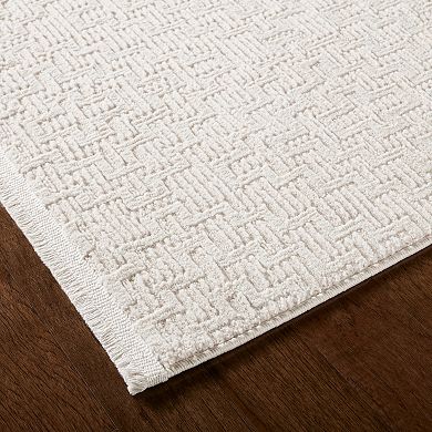 Town and Country Luxe Tretta Modern Geo Area Rug