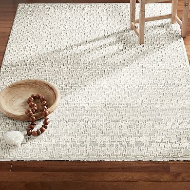 Town and Country Luxe Tretta Modern Geo Area Rug