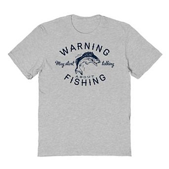 Men's Duke & Sons Warning Fishing Graphic Tee