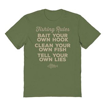 Men's Duke & Sons Fishing Rules Graphic Tee