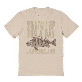 Men's Duke & Sons Give A Man A Fish Graphic Tee