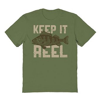 Men's Duke & Sons Fish Reel Perch Graphic Tee