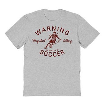 Men's Duke & Sons Soccer Warning Graphic Tee