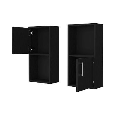 Dixie 2 Bathroom Medicine Cabinets With Storage With Open Shelf