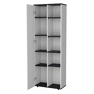 Harman Multistorage Kitchen Pantry With 1 Door And 5 Open Shelves